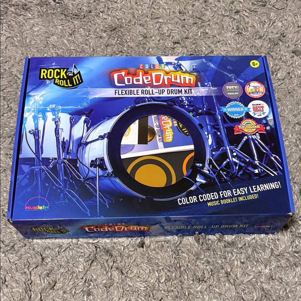 Rock and Roll It CodeDrum Flexible Roll-Up Drum Kit